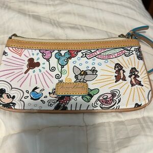 Dooney & Bourke Walt Disney World Sketch Wristlet